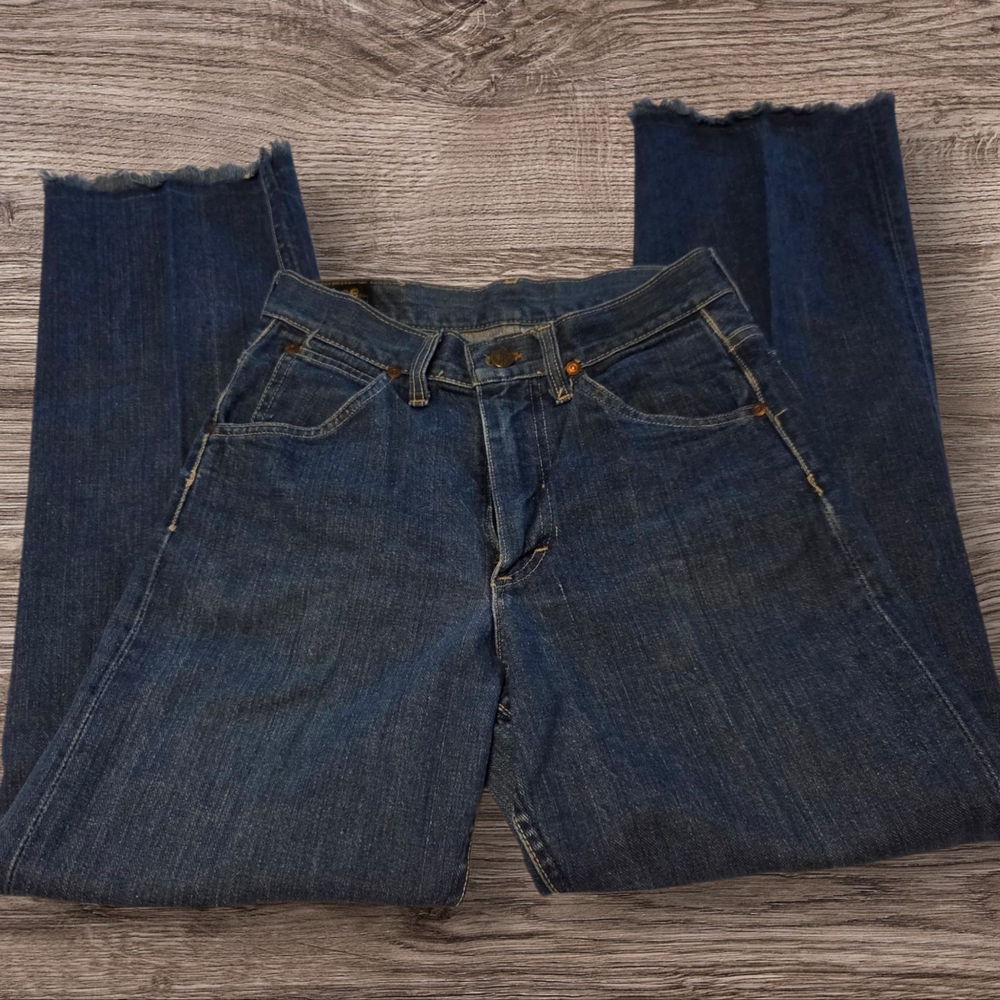 Authentic Vintage Sanforized LEE Rider Mens Jeans 28x30